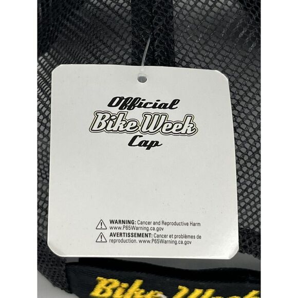 Daytona Beach FL 2020 Bike Week Motorcycle Adjustable Trucker Hat Mesh - Picture 6 of 6